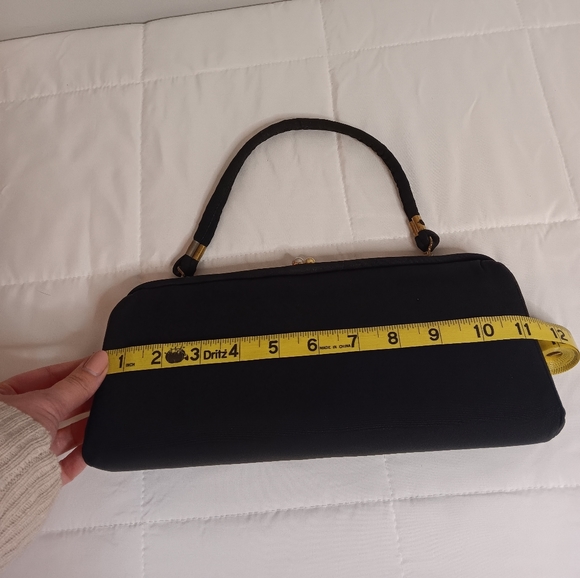 Vintage Formal Hand Bag Clutch Small - Picture 2 of 5